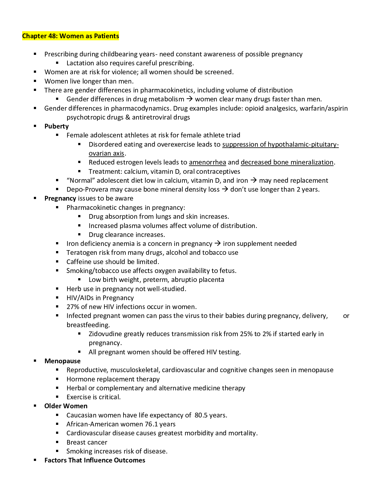 Preview image for NR 566 Week 7 review, latest complete review (2021)