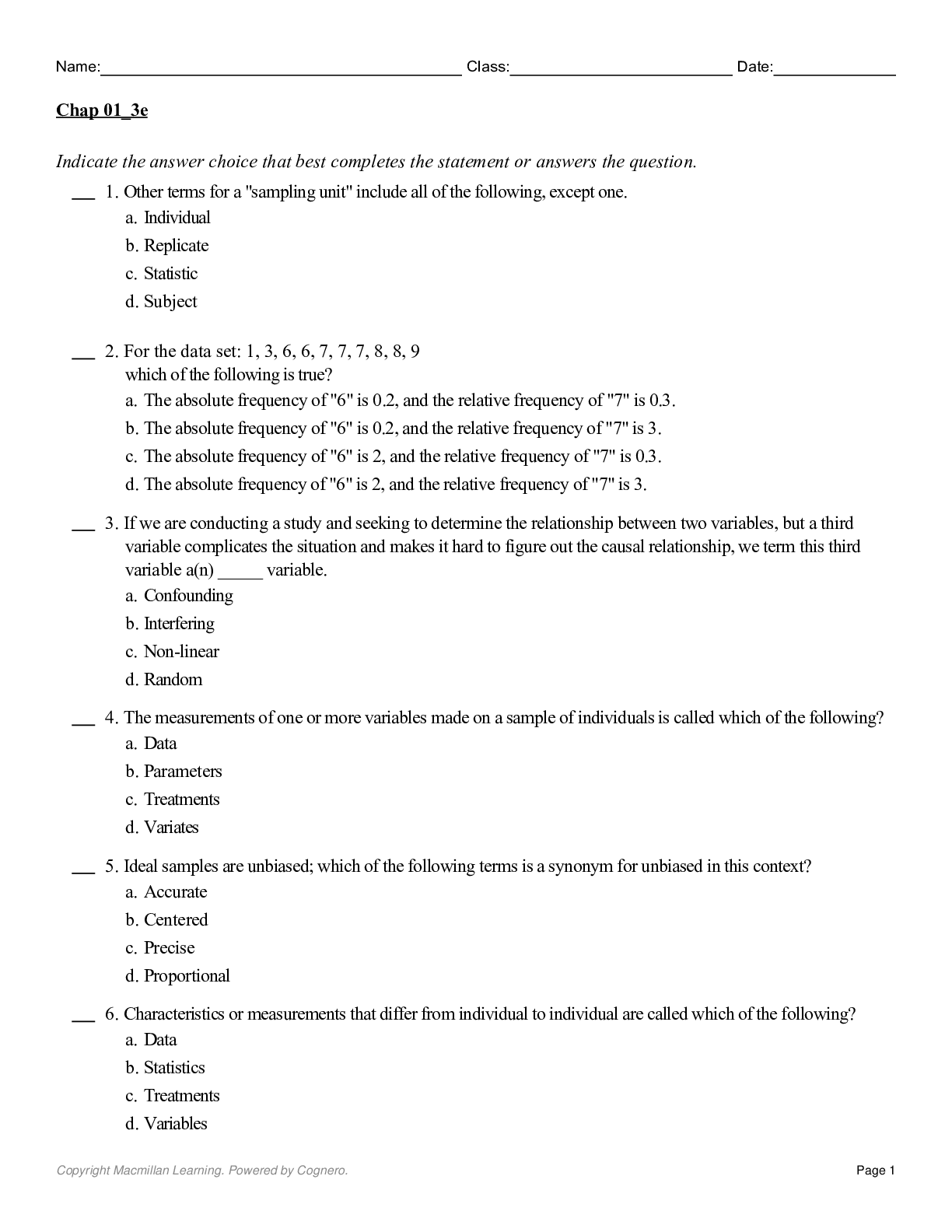 Test Bank for ACSMs Introduction to Exercise Science, 3rd Edition By ...