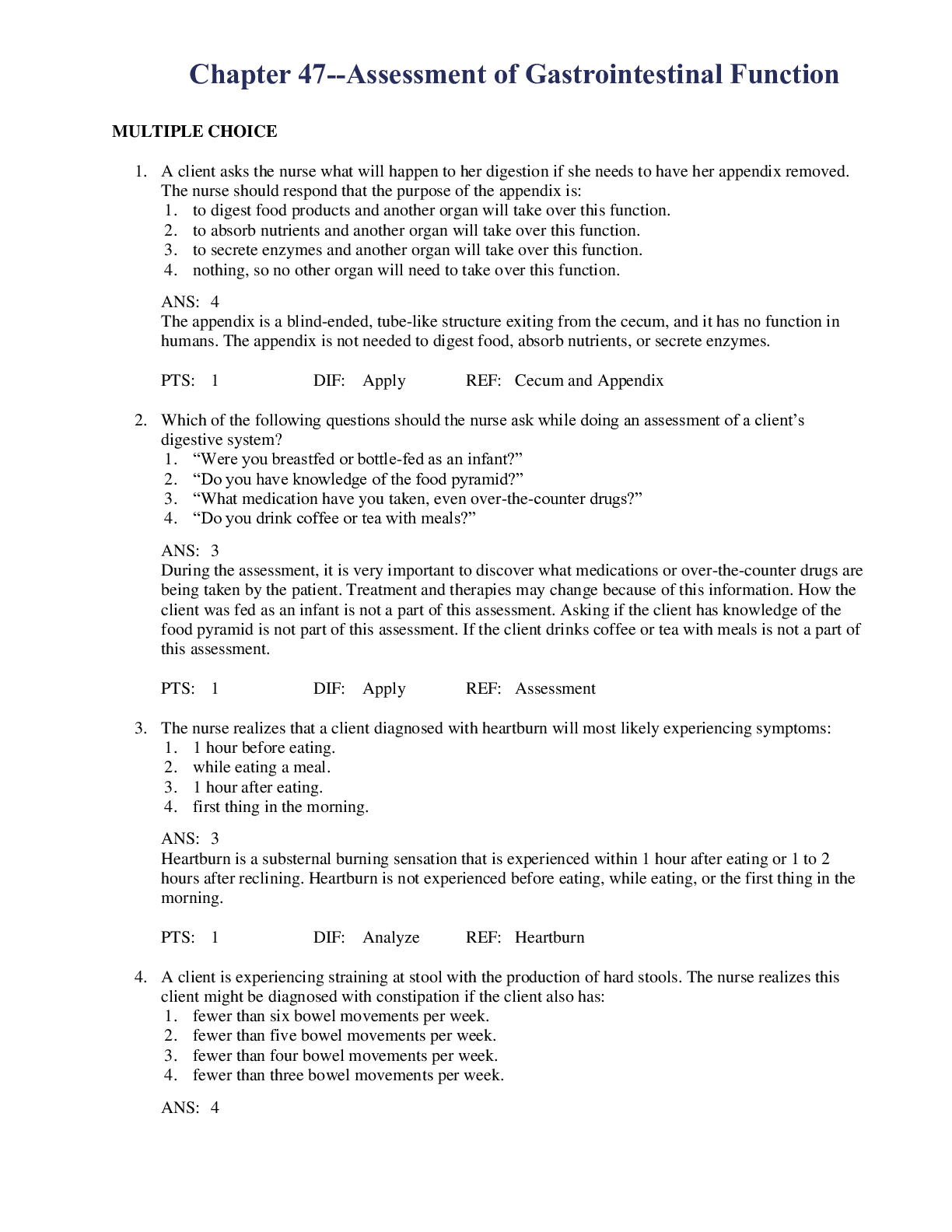 Preview image of Chapter 47--Assessment of Gastrointestinal Function document