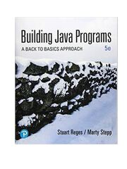 Preview of eBook for  Building Java Programs: A Back to Basics Approach 5th Edition  By Stuart Reges, Marty Stepp,