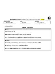 Preview page 1 of (answered) Post Simulations Assignment_ ischemic stroke/ Hal Hamilton, 81 Fall2021