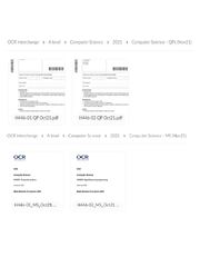 Preview of A Level Systems, Programing &amp; Algorithms Question Papers and Mark Schemes. November 2021 ( BUNDLE Contains 4 PDF File Download).