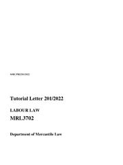 Preview of MRL3702 Assignment Solution