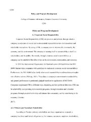 Preview of Policy and Program Development.docx  C206  Policy and Program Development  College of Busi