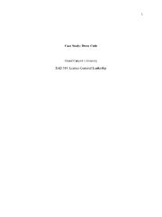 Preview of Case_Study__Dress_Code.docx    Case Study: Dress Code  Grand Canyon University  EAD 519: L