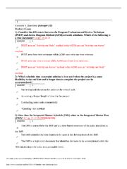 Preview of PMT 252 252 Module 4 test 2nd attempt | Defense Acquisition University