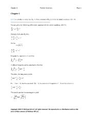 Preview of Applied Numerical Methods with Python for Engineers and Scientists 1st Edition By Steven Chapra, David Clough | Solutions Manual All Chapters 1-24