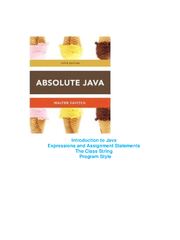 Preview of programming in java questions and answers 2023/2024