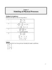 Preview of Solution Manual for Applied Engineering Mathematics, 1st Edition By Brian Vick | Chapter 3-11