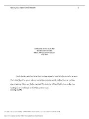 Preview of Certification Review Assignment Developing a Study Plan Guide &amp; Information| APN CAPSTONE