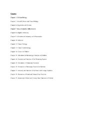 Preview of Patho midterm study guide 2