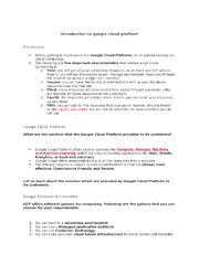Preview of Google Cloud Essentials