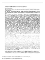 Preview of Using Artificial Intelligence to Screen Human Intelligence Pace UniversityMGT 685GROW - AI - HBP case Assignment
