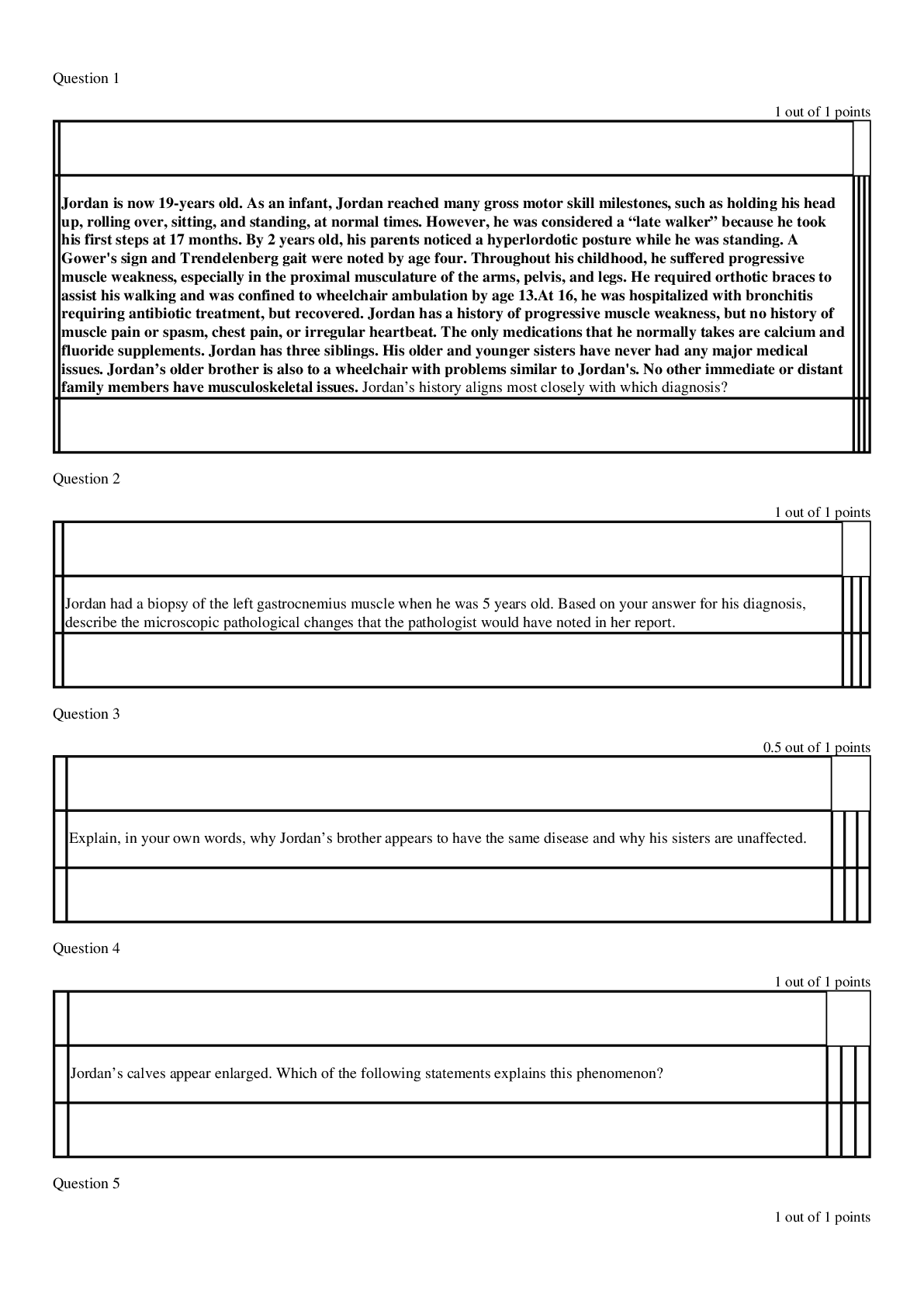 Preview image of BSC 2346 Module 4 Case Study document