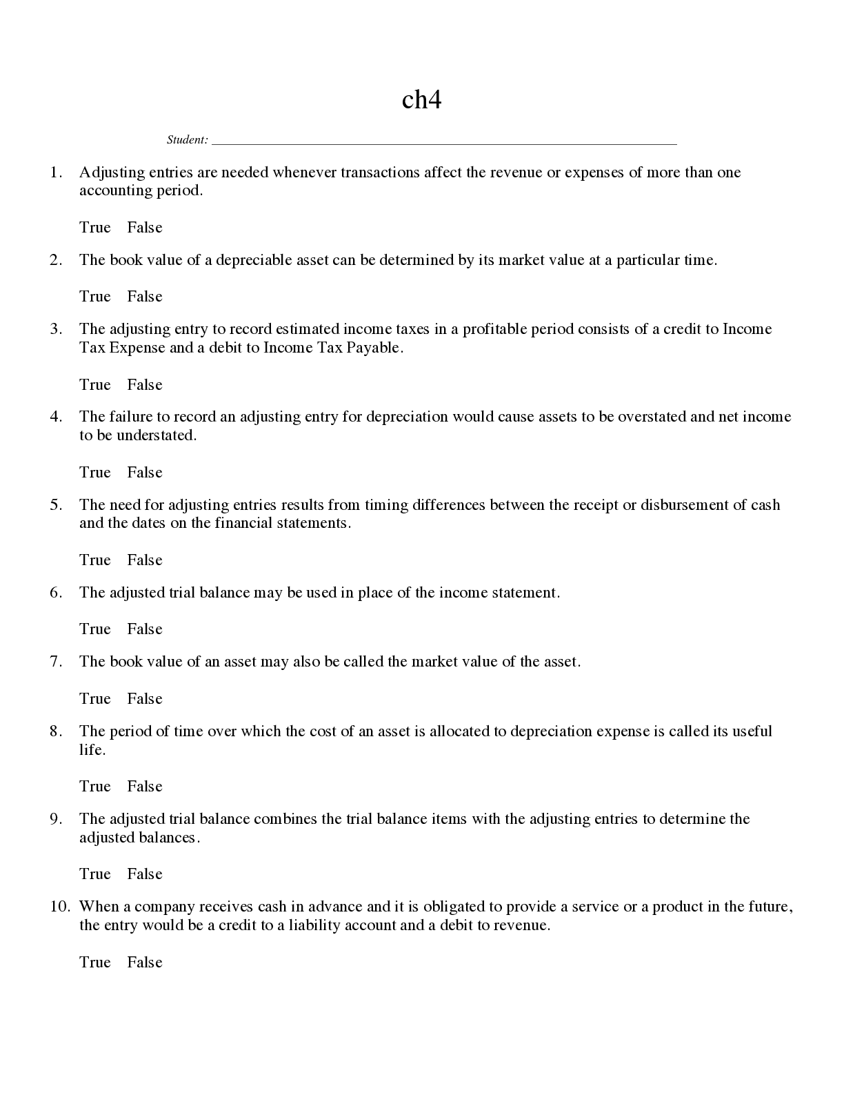Preview image of ACCOUNTING revision guided questions with multiple answers document