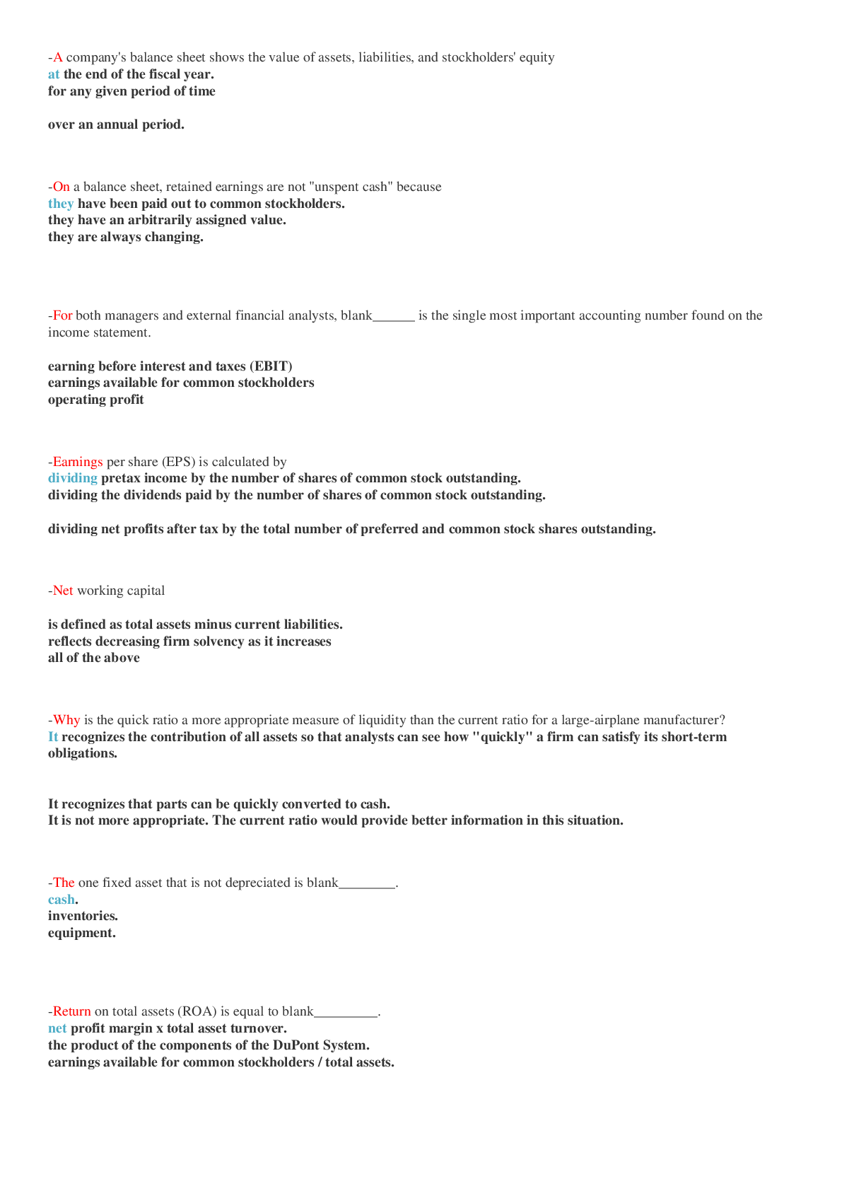 Preview image of [Solved] BUSINESS BMAL 590 ALC5 Finance document