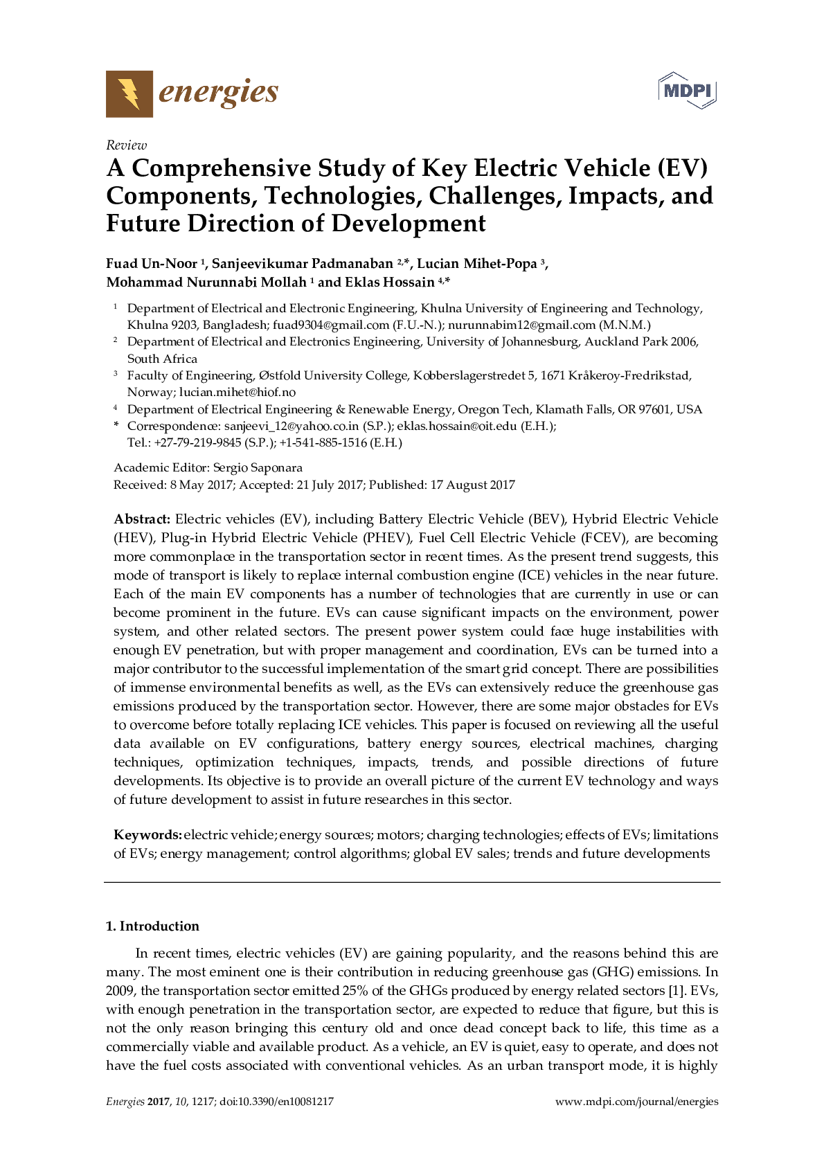 Preview image of EV Concept document