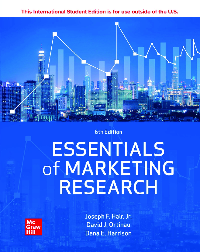 Recommended document preview for Essentials of Marketing Research 6th Edition By Joseph Hair, David Ortinau, Dana E. Harrison PDF ebook