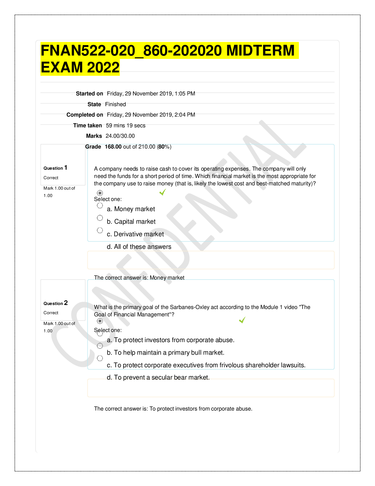 Preview image for FNAN522-020_860-202020 MIDTERM EXAM 2022