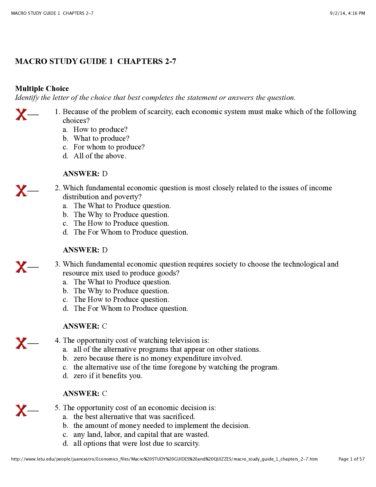 Preview image of MACRO STUDY GUIDE 1 CHAPTERS 2-7 document