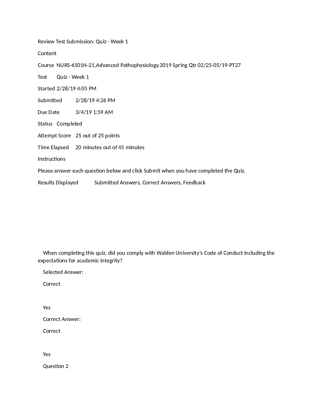 Preview image of LATEST NURS-6501N-21,Advanced Pathophysiology.2021 Spring Qtr document