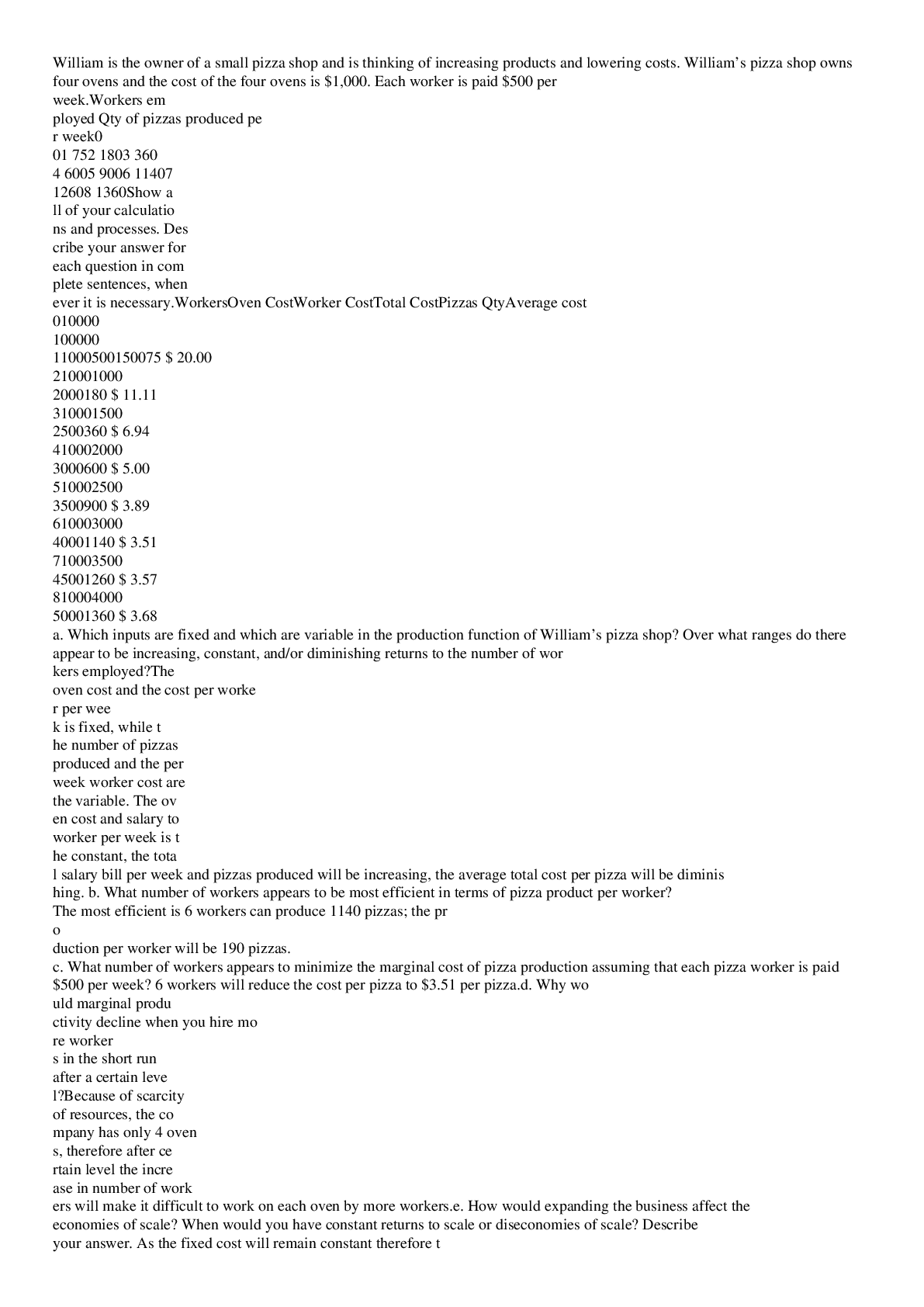 Preview image for Production Cost Analysis and Estimation Applied Problems