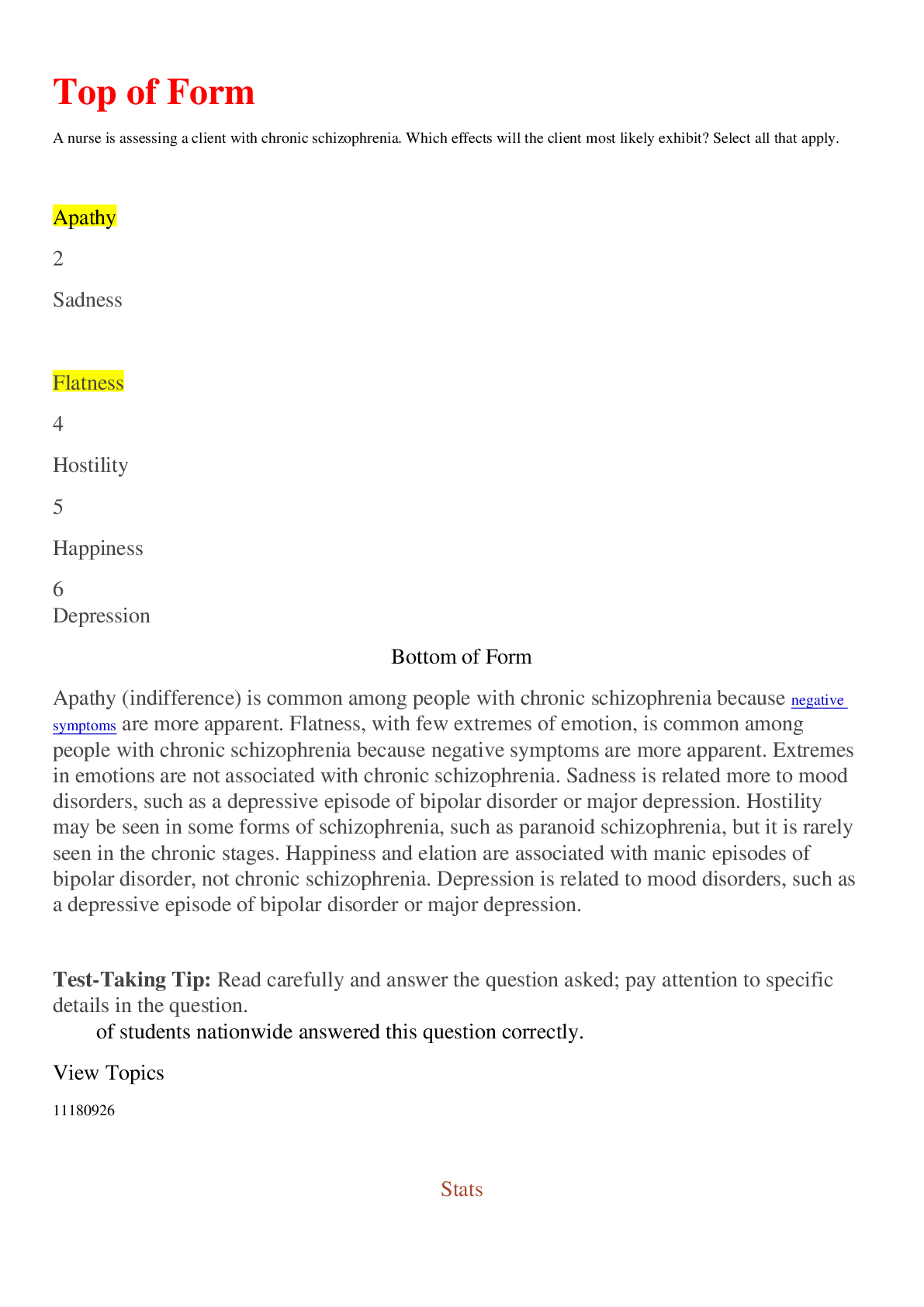 Preview image of NURSING 301 quiz two_ LATEST,100% CORRECT document